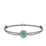 Thomas Sabo Textil karkötő türkiz ornament LS061-504-5-L22