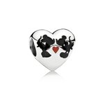 Pandora ékszer Disney Minnie és Mickey csók 791443ENMX