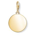 Thomas Sabo Gravírozható kerek arany charm 1635-413-39