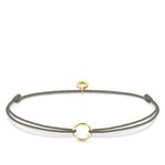 Thomas Sabo Textil karkötő arany charmtartó karikával LS067-848-5-L20
