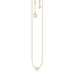 Thomas Sabo Elegáns charm nyaklánc arany X0250-413-39-L45