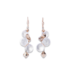 Coeur de Lion Rozé Swarovski köves fülbevaló 4937/20-1620