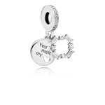 Pandora ékszer Jégszilánk függő charm 797553CZ