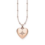 Thomas Sabo Rozé lánc nyitható szív medállal gyémánttal D_KE0035-923-14-L45