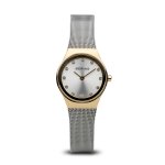 Bering Classic acél óra arany tokkal kristályokkal 12924-001