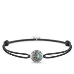 Thomas Sabo Textil karkötő ezüst lappal gyöngyházzal LS084-907-11-L22