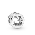 Pandora ékszer Kivágott négylevelű lóhere ezüst charm 797868