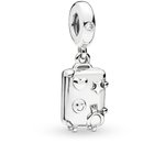 Pandora ékszer Kalandos bőrönd ezüst charm 797887EN160
