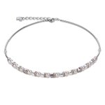 Coeur de Lion Shell gyöngy hematit swarovski nyaklánc 4815/10-1817