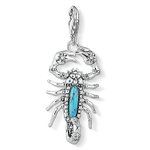 Thomas Sabo Skorpió ezüst charm kövekkel Y0061-646-17