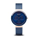 Bering Classic kék rozé többfunkciós női óra 35036-367