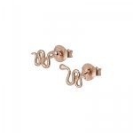 Cluse Force tropicale twisted chain rozé fülbevaló CLJ50020