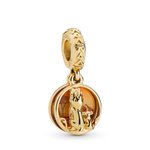 Pandora ékszer Disney Az Oroszlánkirály Szimba és Mufasza naplementében shine charm 768639C01