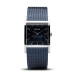 Bering Classic kék női óra ezüst mutatókkal 10426-307-S