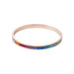 Coeur de Lion Rozé merev karperec multikolor swarovski kristállyal 0214/33-1500