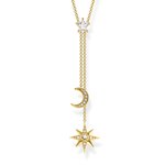 Thomas Sabo Csillag és hold arany nyaklánc KE1900-414-14-L45v