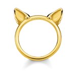 Thomas Sabo Macska fülek arany gyűrű 