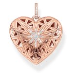 Thomas Sabo Rozé nyitható szív medál PE861-416-14