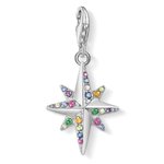 Thomas Sabo Csillag ezüst charm színes kövekkel 1817-342-7