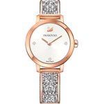 Swarovski Cosmic Rock fehér rozé szíjas óra 5376092