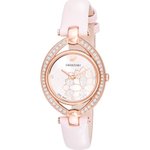 Swarovski Stella rozé rózsaszín bőr szíjas óra 5452507