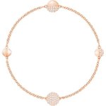 Swarovski Remix rozé karkötő swarovski gömbökkel 