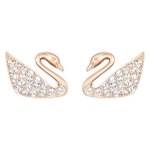Swarovski Rozé fülbevaló swarovski hattyúval 5144289