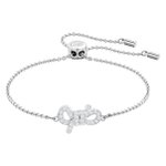 Swarovski Ezüst színű karkötő swarovski masnival 5469983