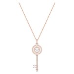 Swarovski Rozé nyaklánc mozgó swarovski kulcs medállal 5469120