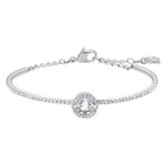 Swarovski Ezüst színű karkötő mozgó swarovski kristállyal 5561882