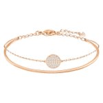 Swarovski Rozé dupla karkötő swarovski pávé körrel 5274892