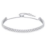 Swarovski Ezüst színű dupla karkötő swarovski krstályokkal 5221397