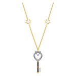 Swarovski Tarot arany színű nyaklánc swarovski kulcs medállal 5490917