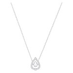 Swarovski Sparkling Dance ezüst színű nyaklánc mozgó swaroski kristállyal 5451992