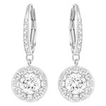 Swarovski Attract ezüst színű függő fülbevaló swaroski kristállyal 1 5142721