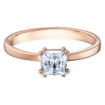 Swarovski Attract rozé négyzet gyűrű swaroski kristállyal 1 