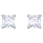 Swarovski Attract ezüst színű négyzet fülbevaló swaroski kristállyal 2  5430365
