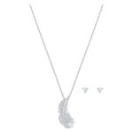 Swarovski Ezüst színű ékszer szett swarovski toll medállal 5506758