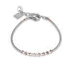 Coeur de Lion Rozé rombusz karkötő swarovski kristállyal 4973/30-1800