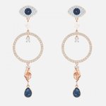 Swarovski Szimbolikus karika rozé fülbevaló 5500642