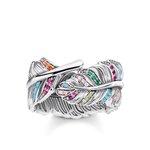 Thomas Sabo Toll ezüst gyűrű színes kövekkel 