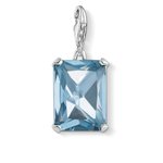 Thomas Sabo Kék kő charm ezüst foglalatban 1846-009-1