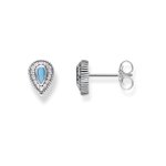 Thomas Sabo Türkiz csepp ezüst fülbevaló H1993-667-17