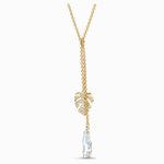 Swarovski Trópusi levél nyaklánc csepp kristállyal 5519249