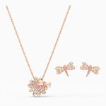 Swarovski Örök virág szitakötős ékszer szett 5518141