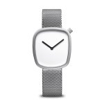 Bering Pebble ezüst fehér női óra 18034-004