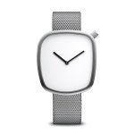 Bering Pebble ezüst fehér uniszex óra 18040-004