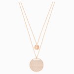 Swarovski Ginger rozé nyaklánc kristályokkal 5253286