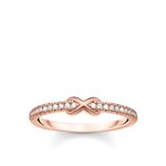 Thomas Sabo Rozé cirkónia köves gyűrű végtelennel 