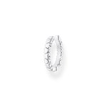 Thomas Sabo Fél pár ezüst fülgyűrű szívekkel EC0019-001-21